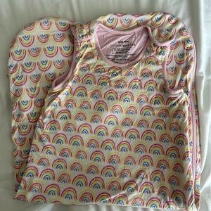 Little Sleepies Pastel Rainbows Bamboo Viscose Sleepy Bag 6-18 months